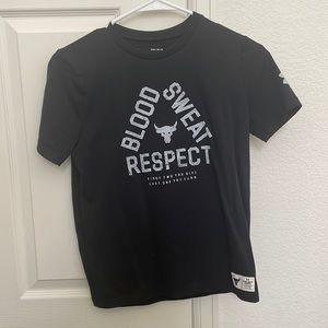 Youth Under Armour Project Rock shirt